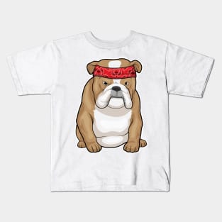 Bulldog Bandana Kids T-Shirt